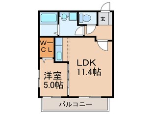 ヴィラ　ジャスミンの物件間取画像